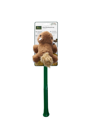 Toy Dog Flingerz Furry Squirrel with launcher