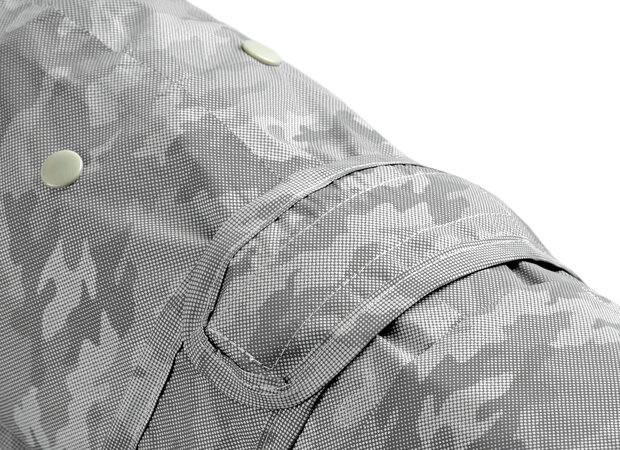 Regenmantel Huka to go 40 Polyester silber/reflektierend 1