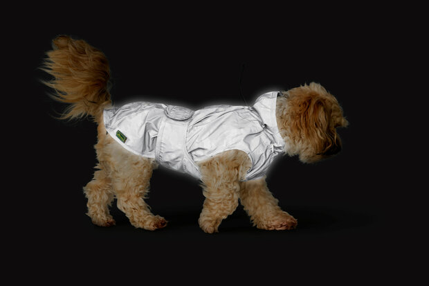 Regenmantel Huka to go 40 Polyester silber/reflektierend 1