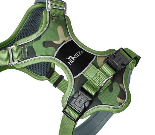 Geschirr Divo Camouflage 79-107/L-XL Polyester Camouflage grün
