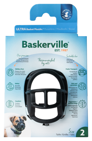 Baskerville Classic Basket Muzzle size 2