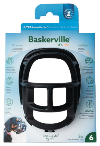 Baskerville Classic Basket Muzzle size 9