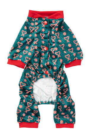 FuzzYard Pyjama - I Heart Candy Canes 2