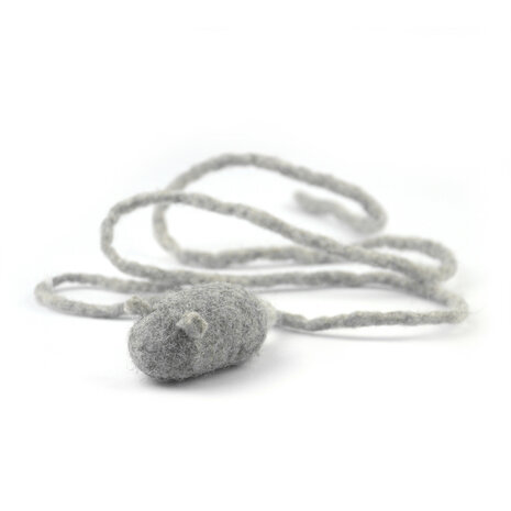Cat toy Mousi long light grey 70 cm 3