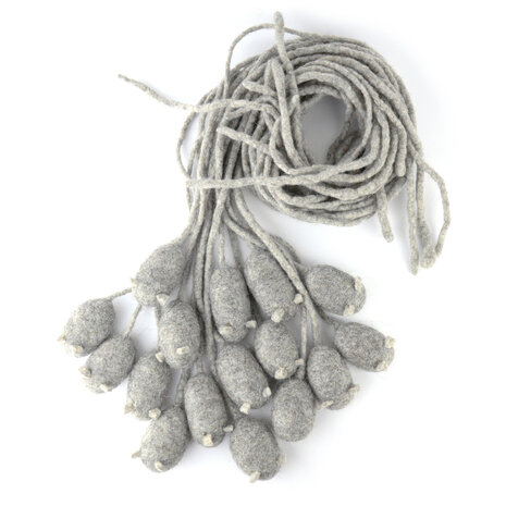 Cat toy Mousi long light grey 70 cm 3