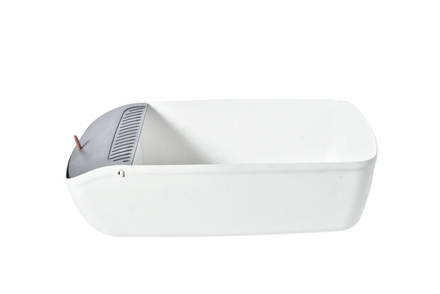 Cat litter tray Siljan 57 x 38 x 15 cm, white 1