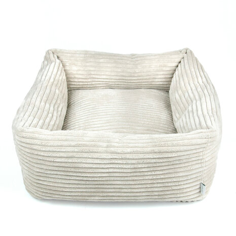 Cat bed Rimini S (40 x 40 cm), light grey 1