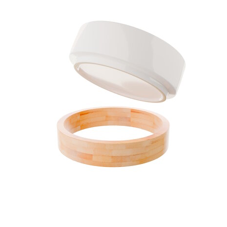 Bowl Belbo Ceramic white