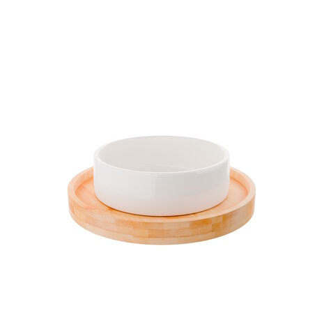 Bowl Tanaro Ceramic white