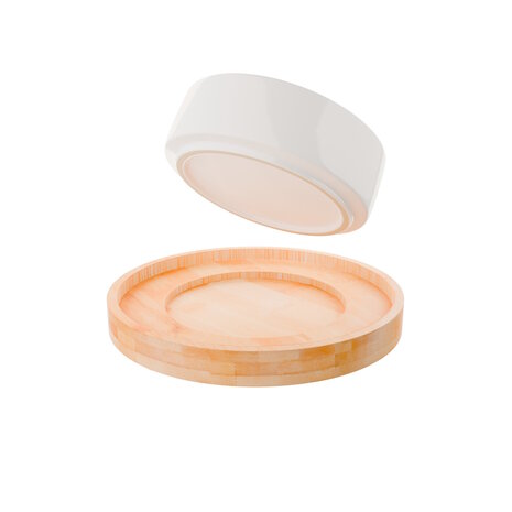 Bowl Tanaro Ceramic white