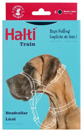 Halti Headcollar Black Size 5