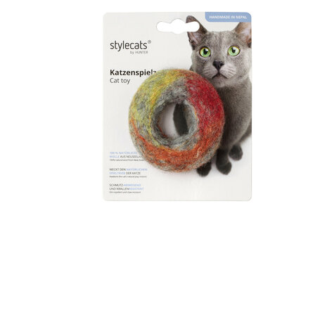 Cat toy Feltring colourful &Oslash; = 5 cm 3