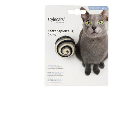 Cat toy Rolli grey-white &Oslash; = 4 cm 3