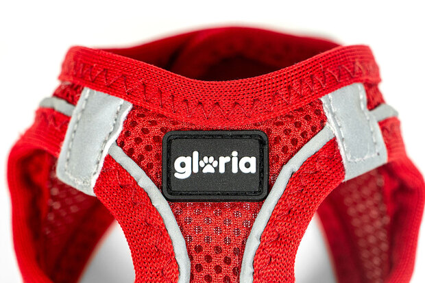 Harness Air Mesh Trek Star Red Xxs 24-26 cm  (13332)