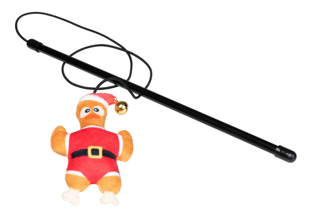 Cat Toy - Cluckin Claus