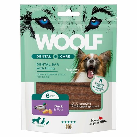 WOOLF Dental Care 6 pcs 108 GR Eend & Peer BAR