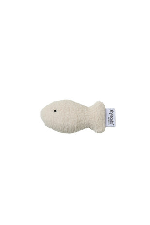 Toy Cat Kita Fish 8 cm Polyester white