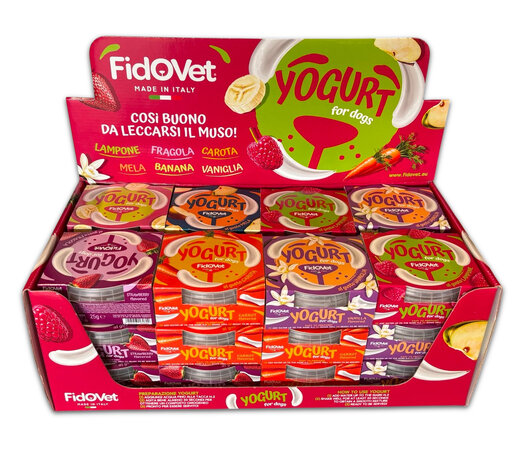 Fidovet Display Yogurt 24x 25gr Ass.