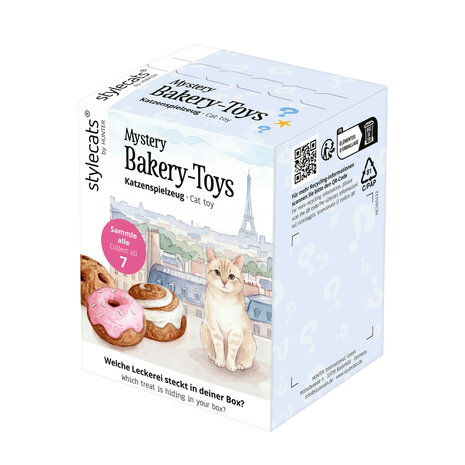Toy Cat Mystery Box Bakery Wool blend assorted colors