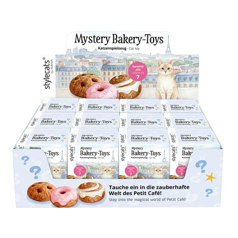 Toy Cat Mystery Box Bakery Wool blend assorted colors