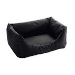 Hundesofa Gent Antibakteriell, M schwarz, Silverplus & Bionic Finish C6 1 Hundesofa Gent Antibakteriell, M schwarz, Silverplus & Bionic Finish C6 1