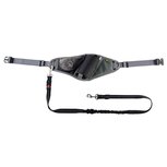 Gürteltasche Antiruckleine Jasper schwarz/grau, reflektierend 1 Gürteltasche Antiruckleine Jasper schwarz/grau, reflektierend 1