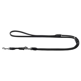 V-Leine R&S Elk Petit 6/200 Elchleder V Schwarz 1