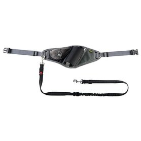 Gürteltasche Antiruckleine Jasper Polyester Schwarz/Grau Reflekt 1