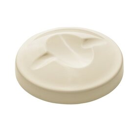 Abdeckung Futterdose S 8 Cm Melamin Weiß 3