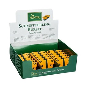 Display Bürste Schmetterling Polypropylen Orange 15