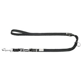 Hunter Verst.Führleine New Orleans, 20/200 Schwarz, Baumwolle  1