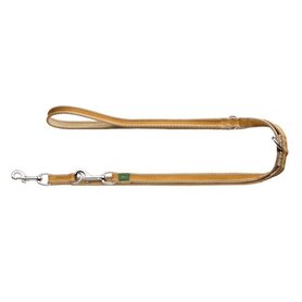Hunter Verstellbare Führleine Patras, 15/200 Polyester Gelb, Baumwolle Beige  1