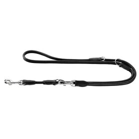 V-Leine R&S 8/200 Rindsleder Schwarz 1