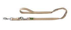 Hunter Verst.Führleine Nylon, 10/200 Beige, Nylon  1