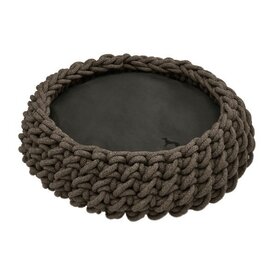 Hunter Hundekorb Geflochten Linz 50X50 Cm Taupe  1