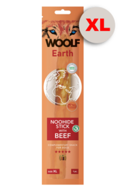 Woolf Earth Noohide Xl Stick With Beef 85G