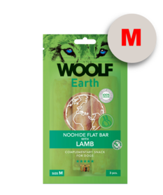 Woolf Earth Noohide M Flat Bar With Lamb 90G