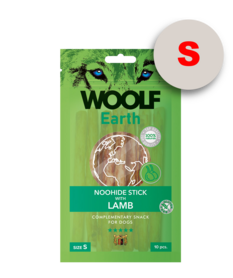 Woolf Earth Noohide S Stick With Lamb 90G