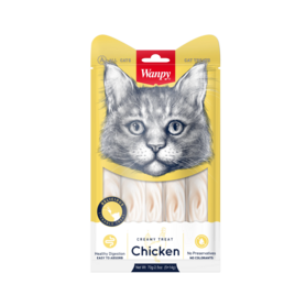 Wanpy Creamy Lickable Treats - Chicken (Kip )