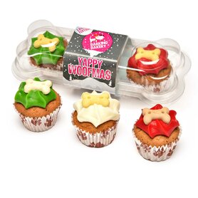 Barking Bakery Christmas Yappy Mini Iced Trios 6 st