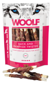 Woolf classic duck & rawhide twister 100 gram