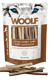 Woolf classic rabbit and cod sandwich 100 gram