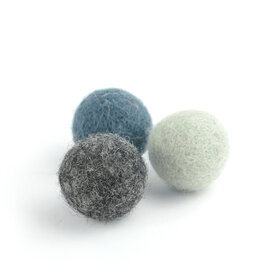 Cat toy Miniball set of 3 (assorted colours) Ø = 2,5 cm 3