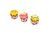 Mini Iced Trios Bright Color 6st.