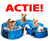 ACTIE Pool Bath 4 stuks 1xS 2xM 1xL